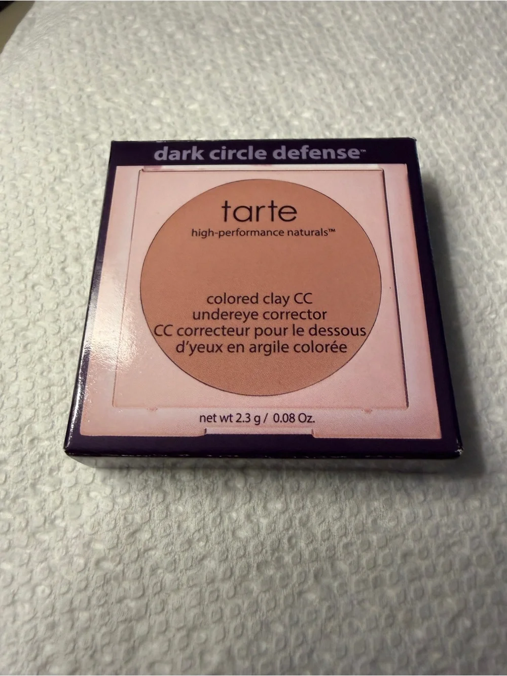 tarte Colored Clay CC Undereye Corrector - Medium Tan Peach
